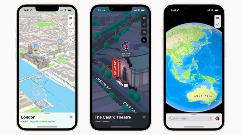 Apple Maps 2022 