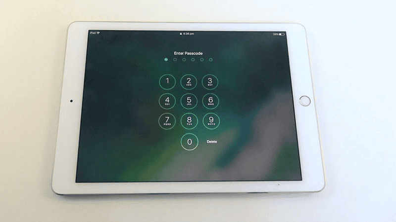 cách mở khóa ipad không cần máy tính