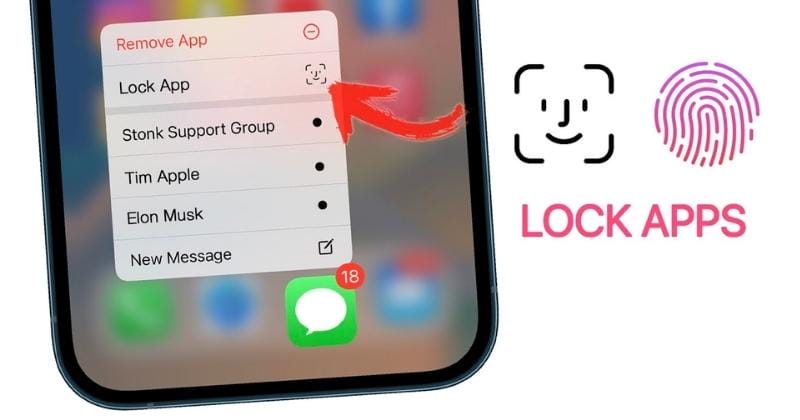 cách đặt mật khẩu cho ứng dụng ảnh trên iphone