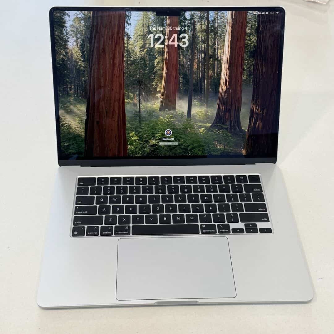 Macbook Air 15.3 inch M2 8GB 256GB Bạc — 126.vn