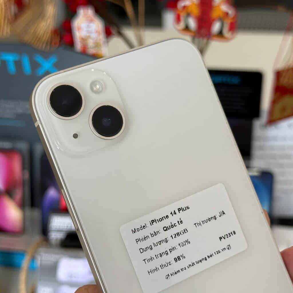 Khung viền nhôm iPhone 14 Plus cũ tại 126.vn