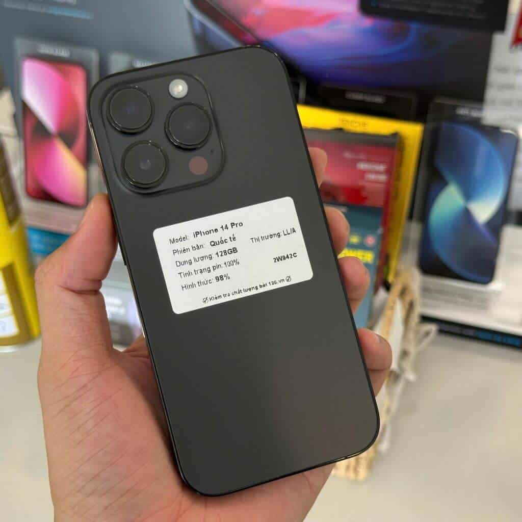 iPhone 14 Pro cũ Đen 256GB Siêu lướt chính hãng tại 126.vn Vĩnh Long 