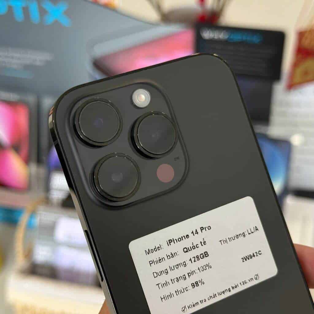 Dynamic Island và Always-On Display trên iPhone 14 Pro cũ tại 126.vn 
