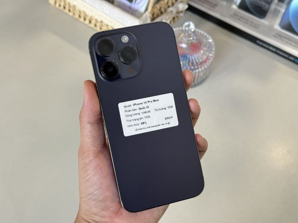 iPhone 14 Pro Max cũ Tím Deep Purple 256GB Siêu lướt chính hãng tại 126.vn Vĩnh Long