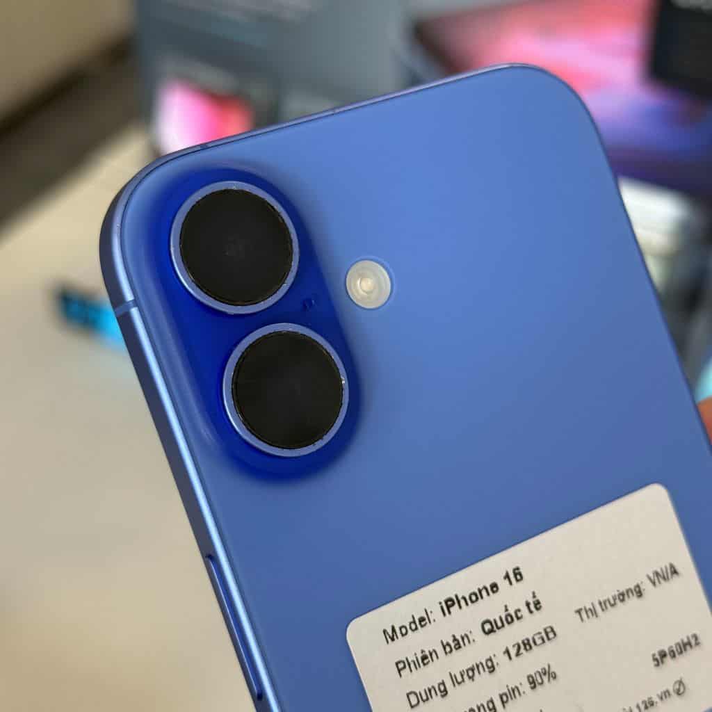 iPhone 16 cũ với Action Button và nút Camera Control mới ảnh thật tại 126.vn Vĩnh Long