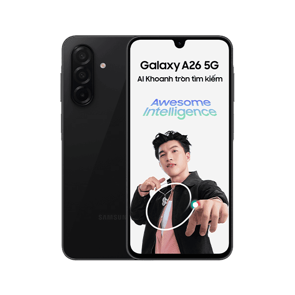 Samsung Galaxy A26 5g 8gb màu Đen