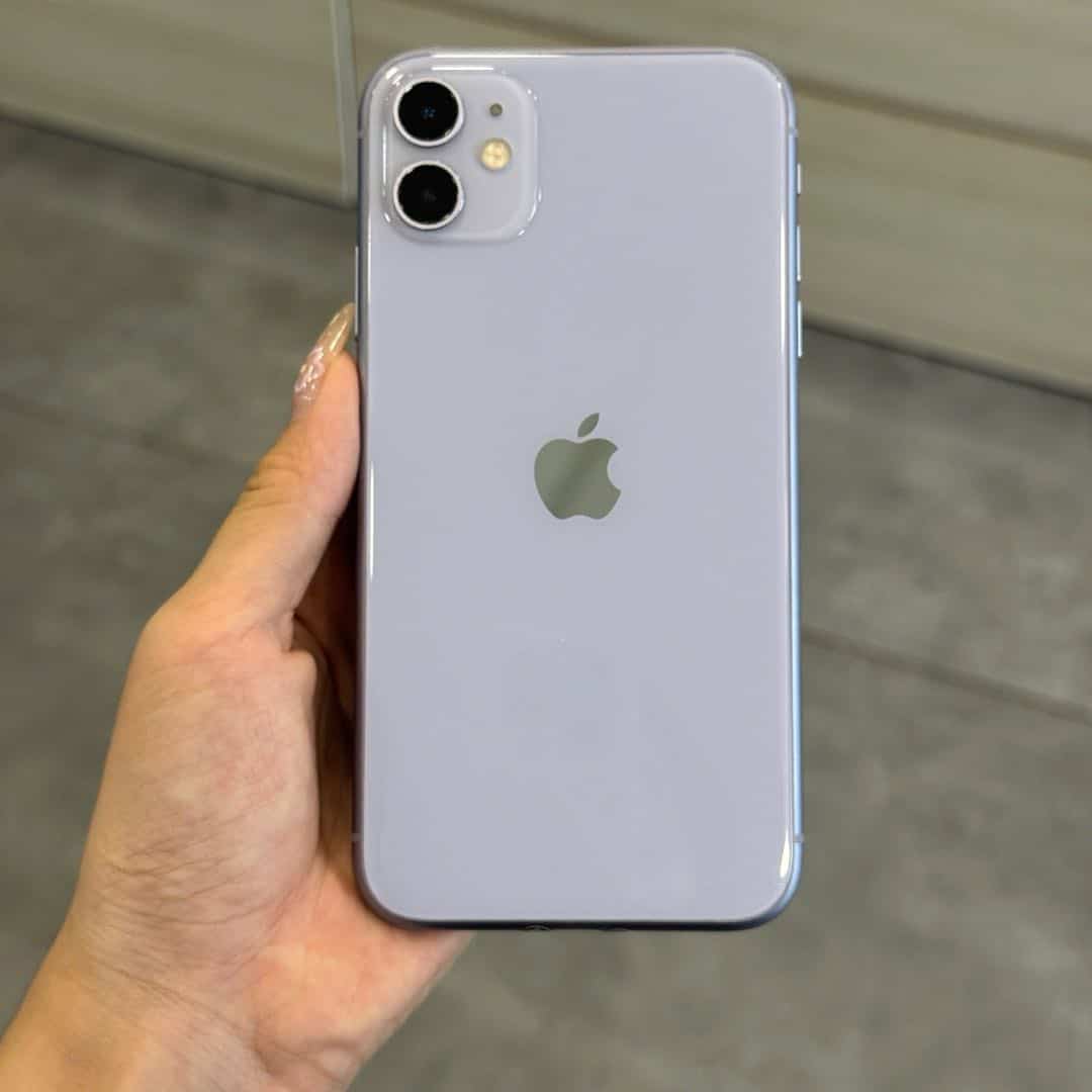 iPhone 11 cũ màu tím 128GB mặt lưng hai camera vuông tại 126.vn Vĩnh Long