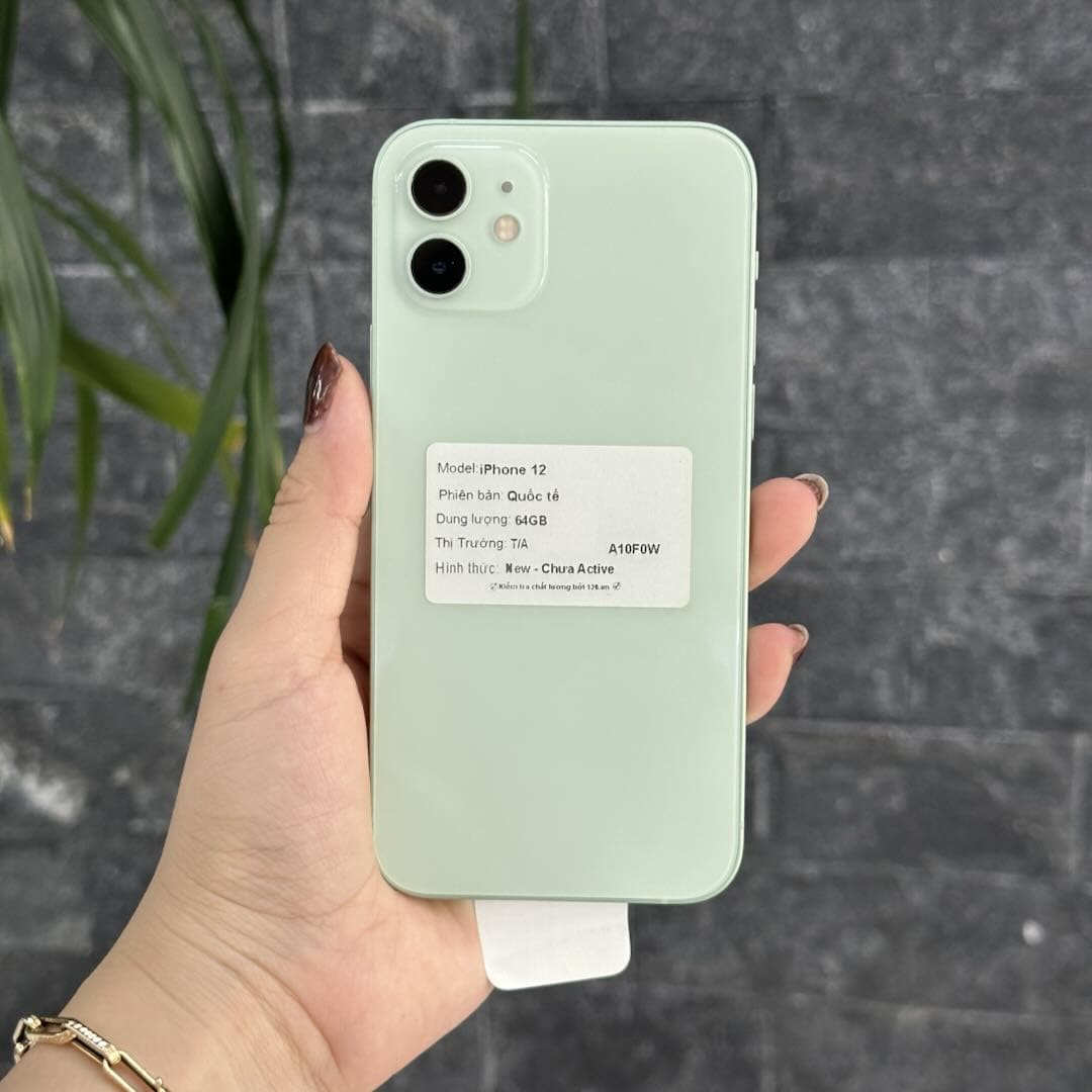 iPhone 12 cũ màu xanh lá 64GB khung nhôm cạnh vuông tại 126.vn Vĩnh Long